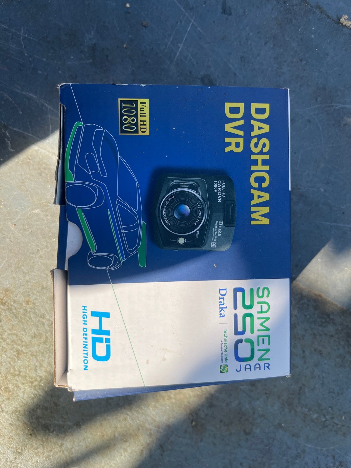 Draka Dashcam DVR Full HD 1080p, Ophalen of Verzenden, Nieuw