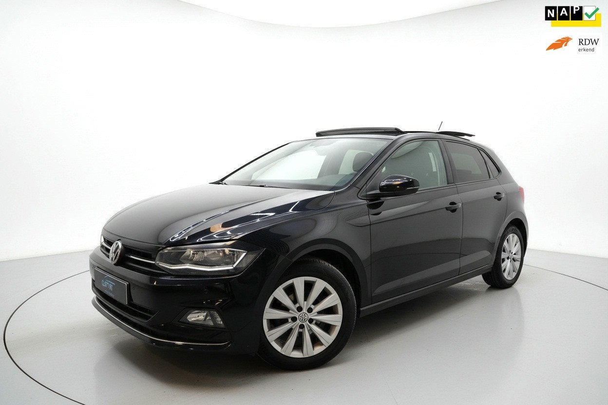 Volkswagen Polo 1.0 TSI Highline PANO LED PDC ACC CARPLAY, Auto's, Dealer onderhouden, Gebruikt, 95 pk, Origineel Nederlands