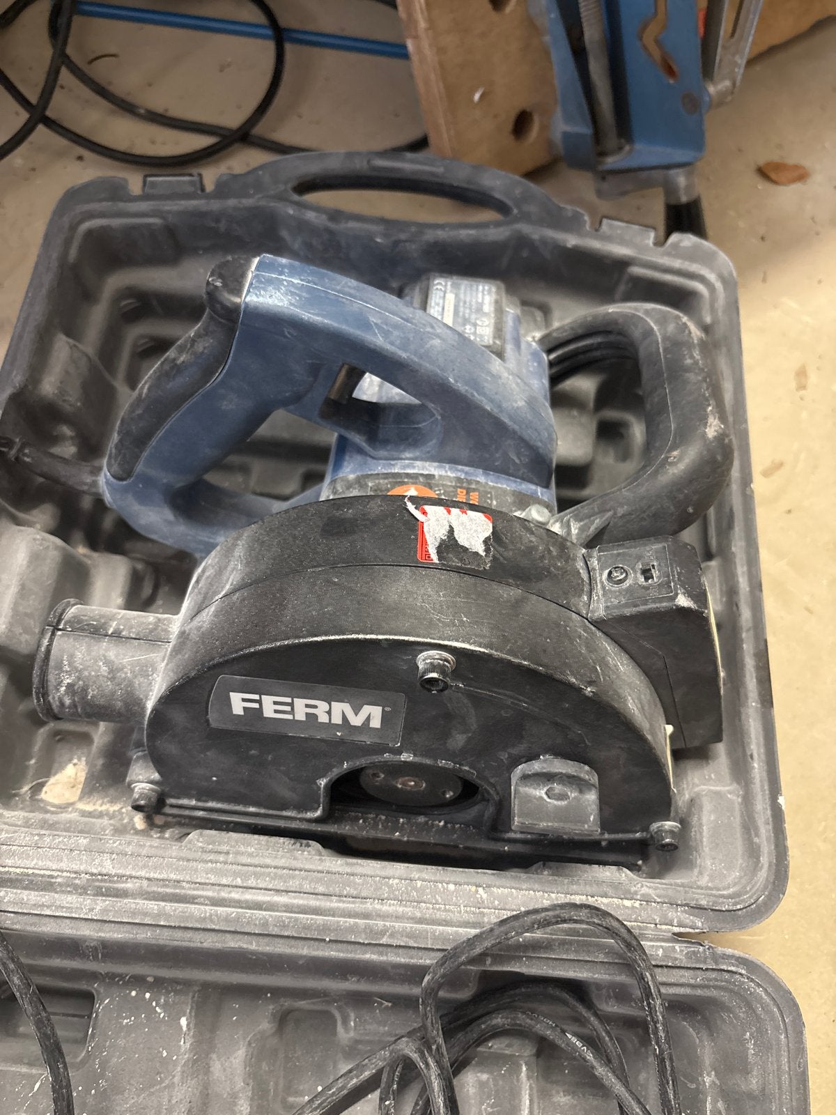 Ferm Muurfrees - Krachtig en Betrouwbaar, Ophalen of Verzenden, Gebruikt, Elektrisch, Muurfrees