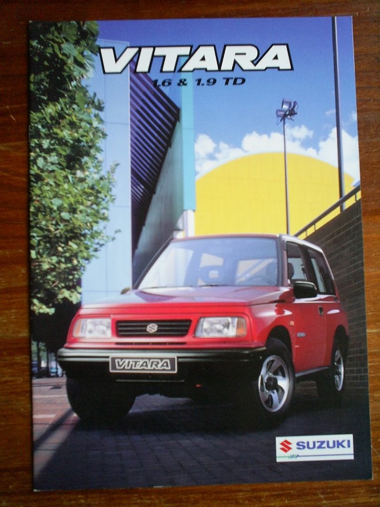 Suzuki Vitara 1.6 en 1.9 TD, Verzenden, Zo goed als nieuw, Overige merken