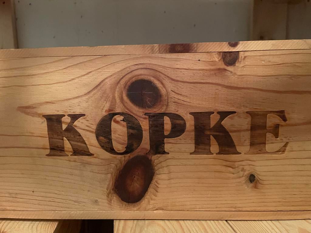6 flessen Kopke Vintage 2005 Houten Kist, Ophalen, Nieuw, Overige gebieden, Port