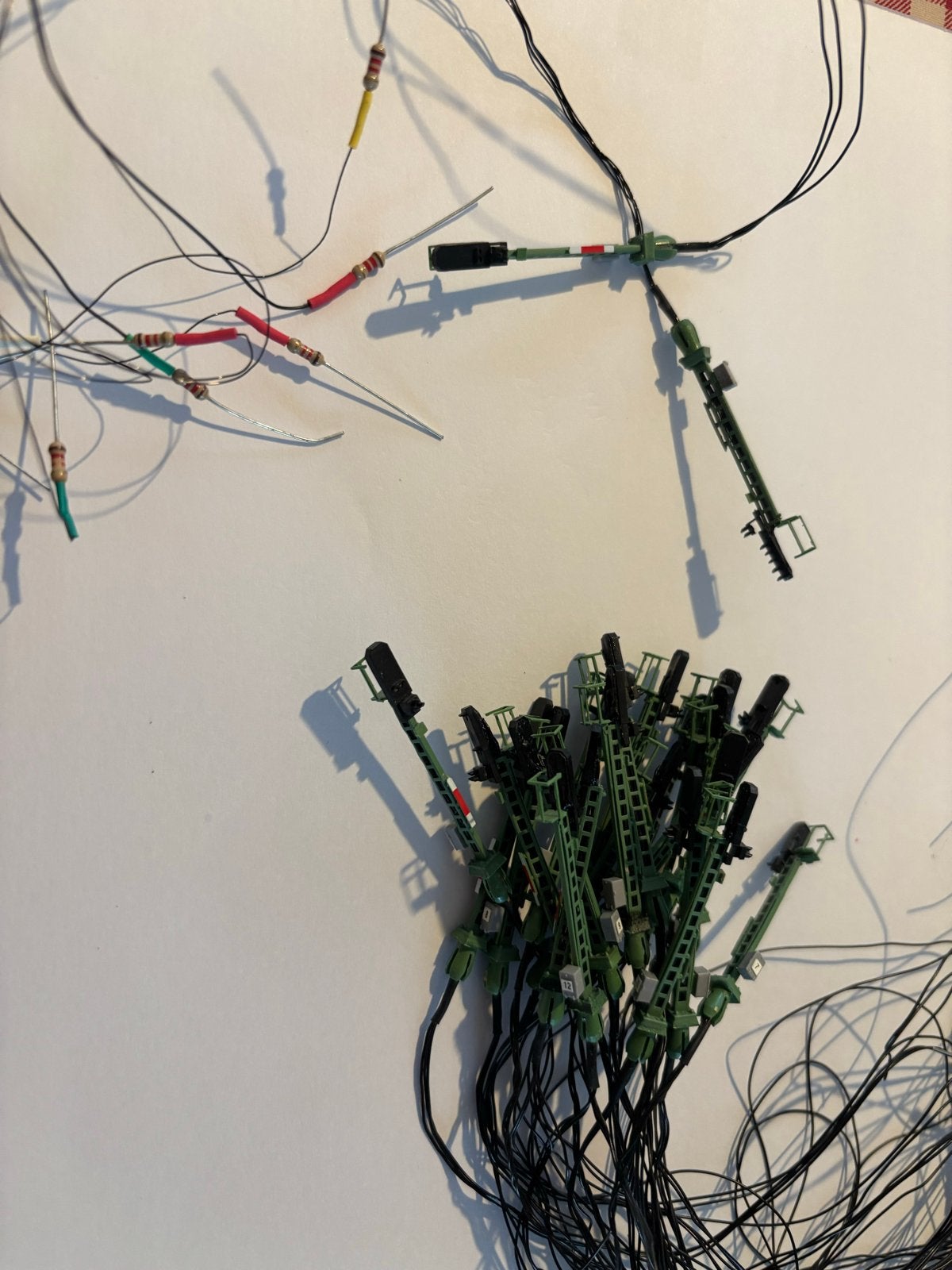 20 Viessmann? Blokseinen spoor N, Overige merken, Gebruikt, Gelijkstroom, Overige typen