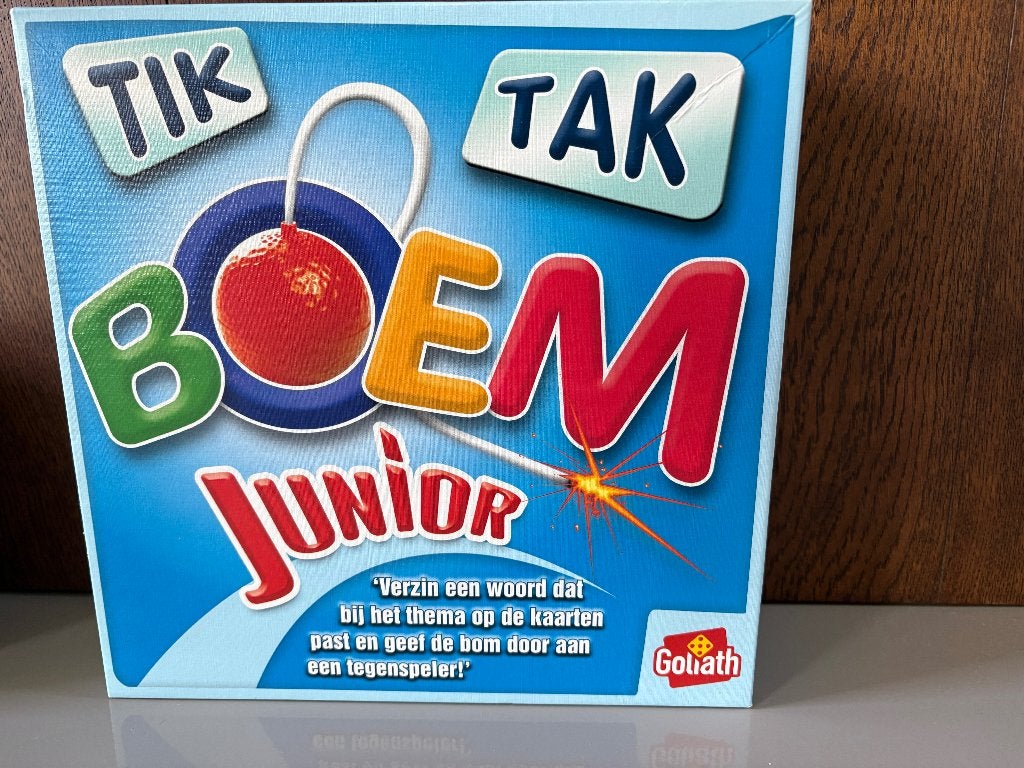 Tik Tak Boem Junior, Vijf spelers of meer, Ophalen, Gebruikt