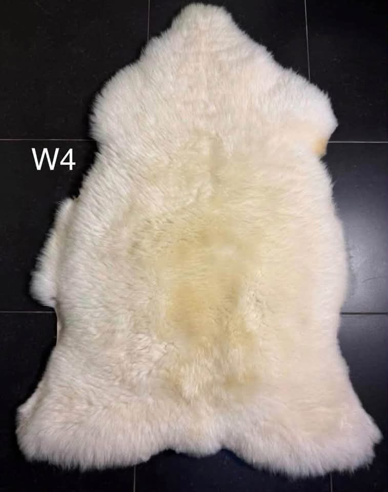 Nieuw! MEGA GROTE  Witte Schapenvachten! 140cm+, Huis en Inrichting, Ophalen of Verzenden, Nieuw