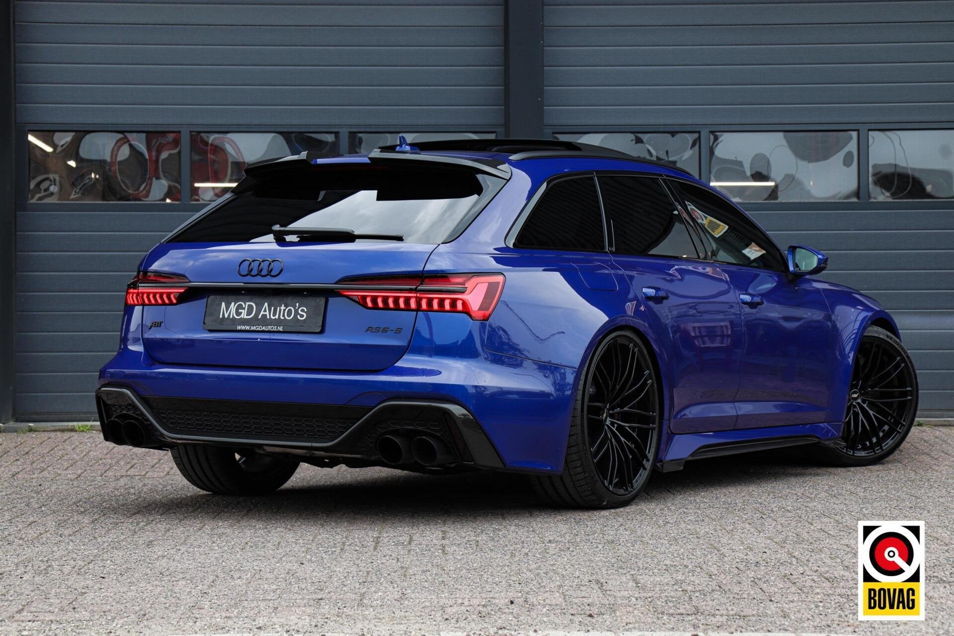 Audi A6 Avant RS6-S ABT 4.0 TFSI Quattro |LASER-LED|PANO|3D, Auto's, Audi, Automaat, 700 pk, Gebruikt, Met garantie (alle)