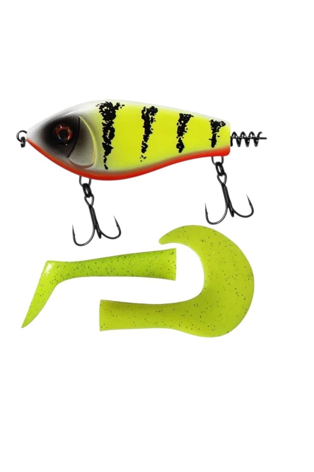 Multi-Tail Glidebait 18cm / 76.5g, Watersport en Boten, Ophalen of Verzenden, Nieuw