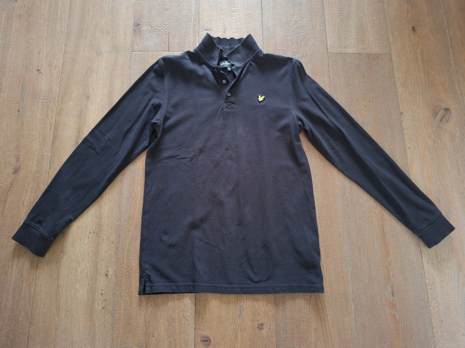 Lyle & Scott polo longsleeve , 14/ 15 jr., Gebruikt, Lyle & Scott, Ophalen of Verzenden, Shirt of Longsleeve