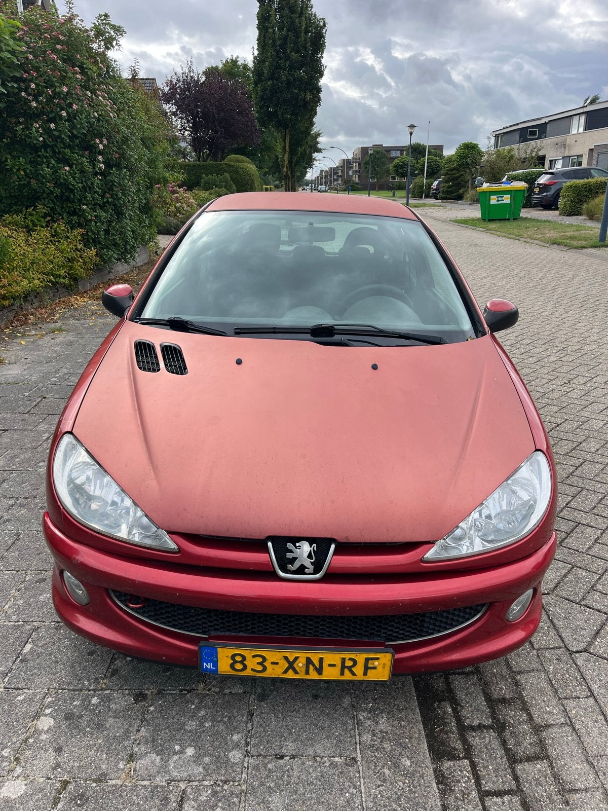 Peugeot 206 1.4 3D 2007 Rood, Auto's, Voorwielaandrijving, 31 €/maand, 4 cilinders, Origineel Nederlands
