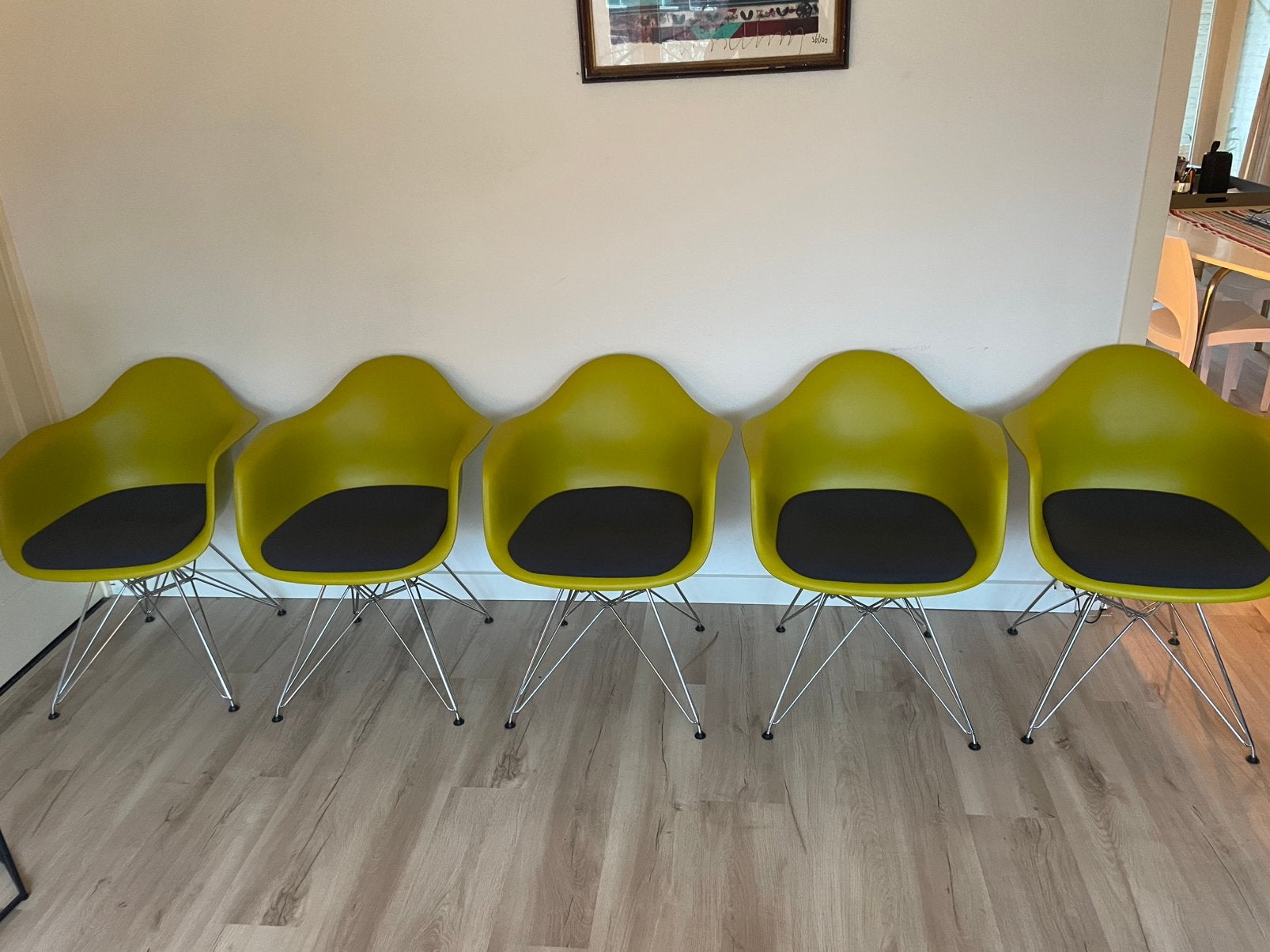 Vitra Aemes DAR stoeltjes (5 x), Ophalen, Kunststof, Overige kleuren, Design
