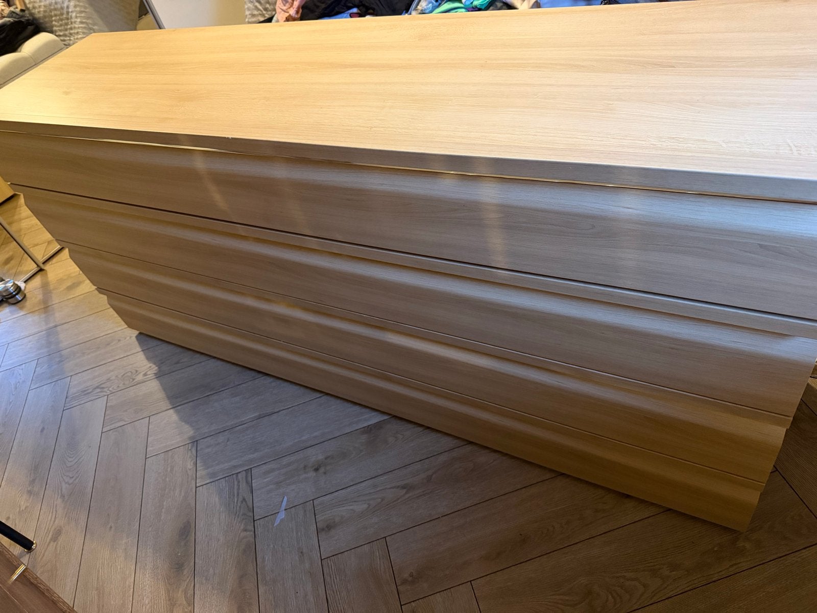 Ladekast 180x45x78 cm - Ruime opbergoplossing, Gebruikt, 150 tot 200 cm, Ophalen of Verzenden, 3 of 4 laden