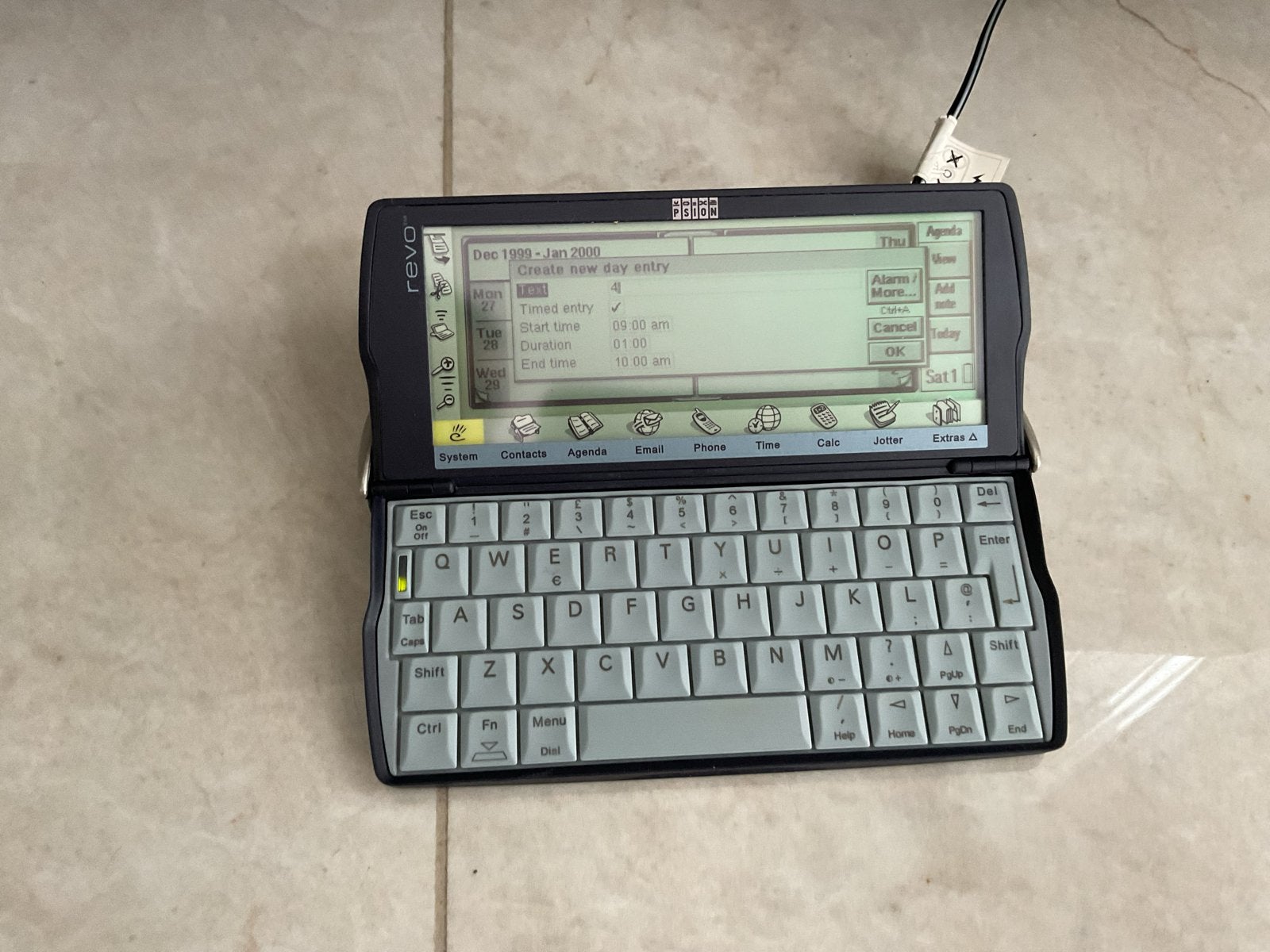 💥💥Psion Revo PDA met toetsenbord en stylus💥💥, Telecommunicatie, Pda's, Overige merken, Gebruikt, Overige systemen, Ophalen of Verzenden