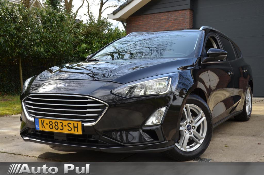 Ford Focus Wagon 1.0 EcoBoost Hybrid Trend Edition Business, Gebruikt, Zwart, Origineel Nederlands, 999 cc