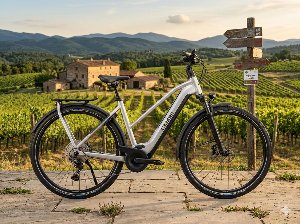 CUBE Kathmandu Pro SL Framemaat M 750 WH accu