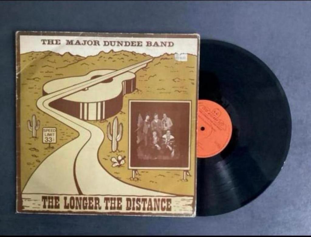 The Major Dundee Band - The Longer The Distance LP, Ophalen of Verzenden, 12 inch