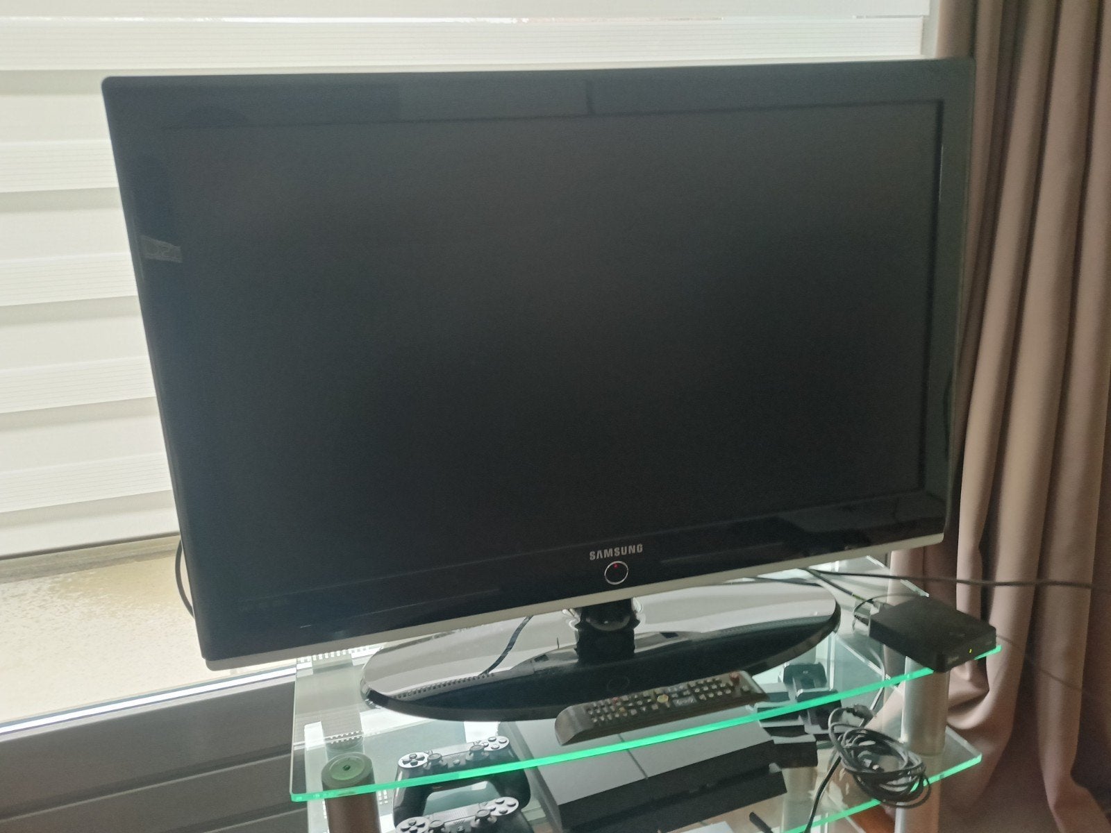 Samsung Tv 37 inch 94 cm HDMI werkt perfect, Ophalen, 50 Hz, 80 tot 100 cm, Zo goed als nieuw