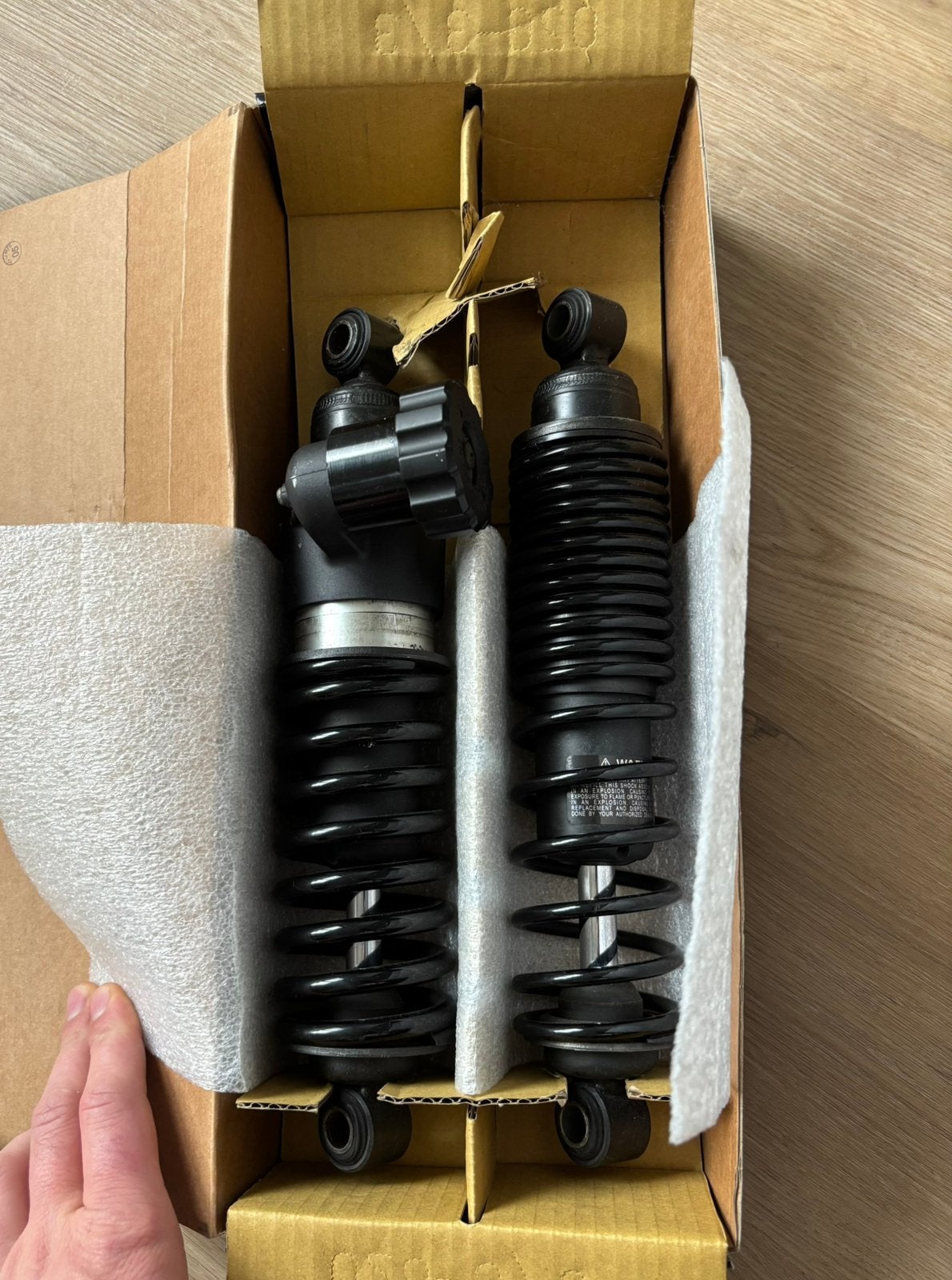 Harley-davidson touring / dyna vering achter lengte 12 inch, Ophalen of Verzenden, Gebruikt
