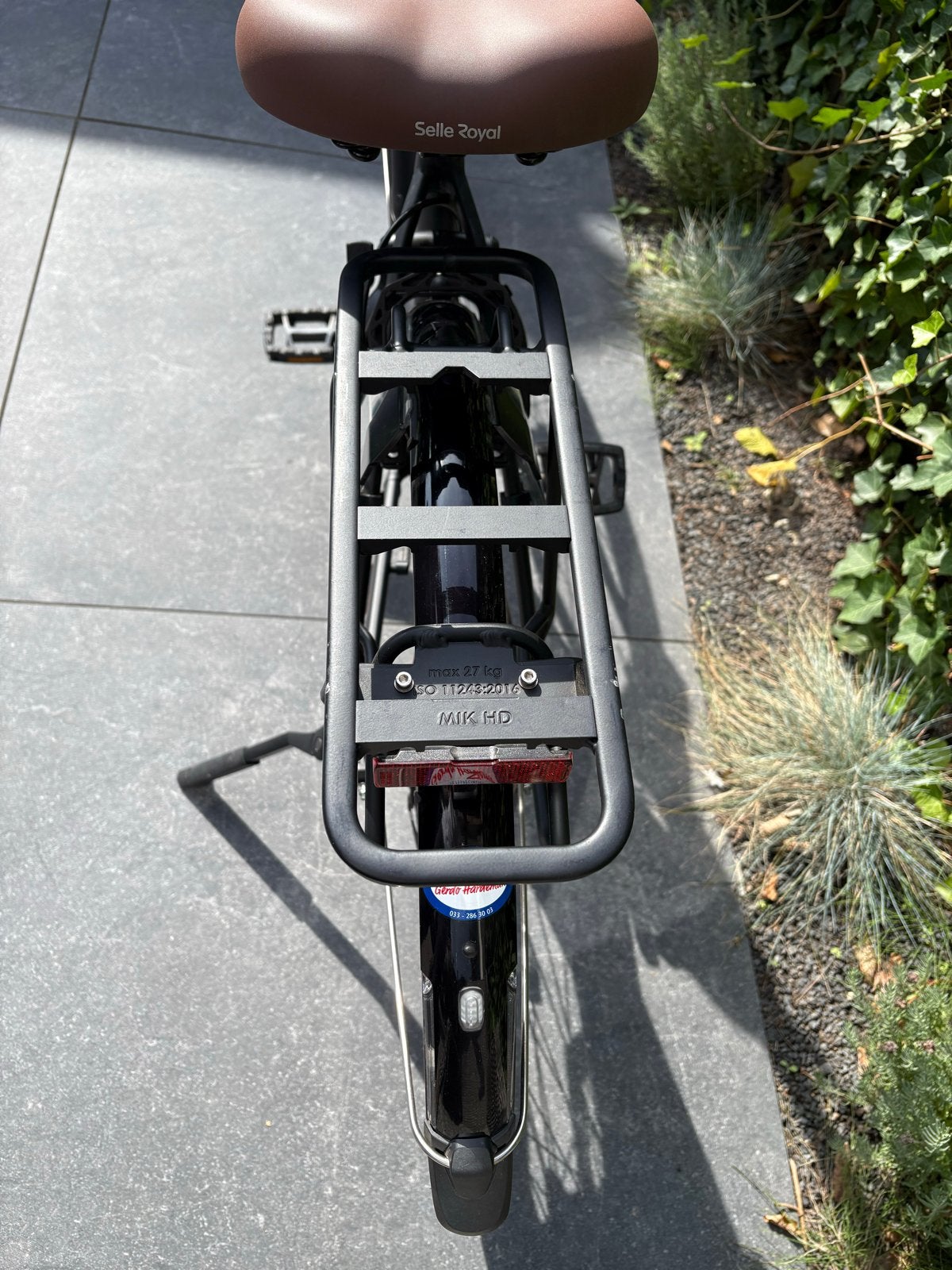 Foto 13 van Nieuwstaat! Gazelle Grenoble C8 HMB E-bike platin accu 500wh