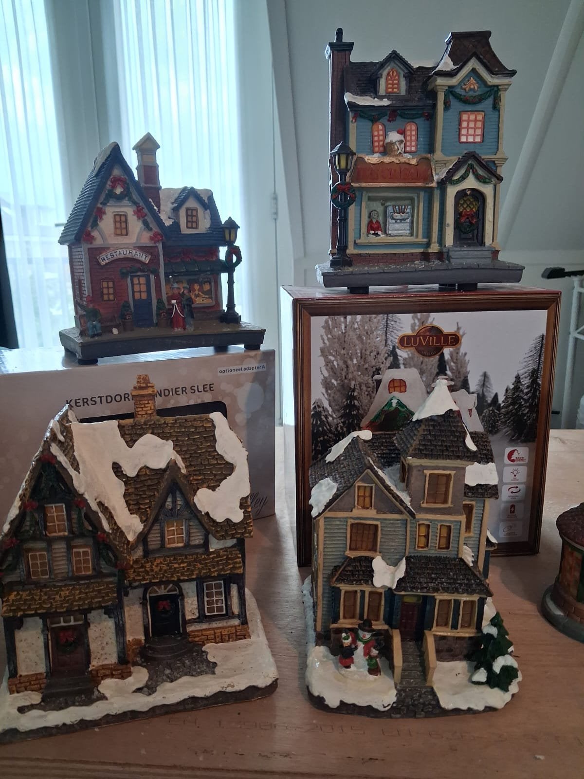 Kerstdorp, Diversen, Kerst, Ophalen, Zo goed als nieuw