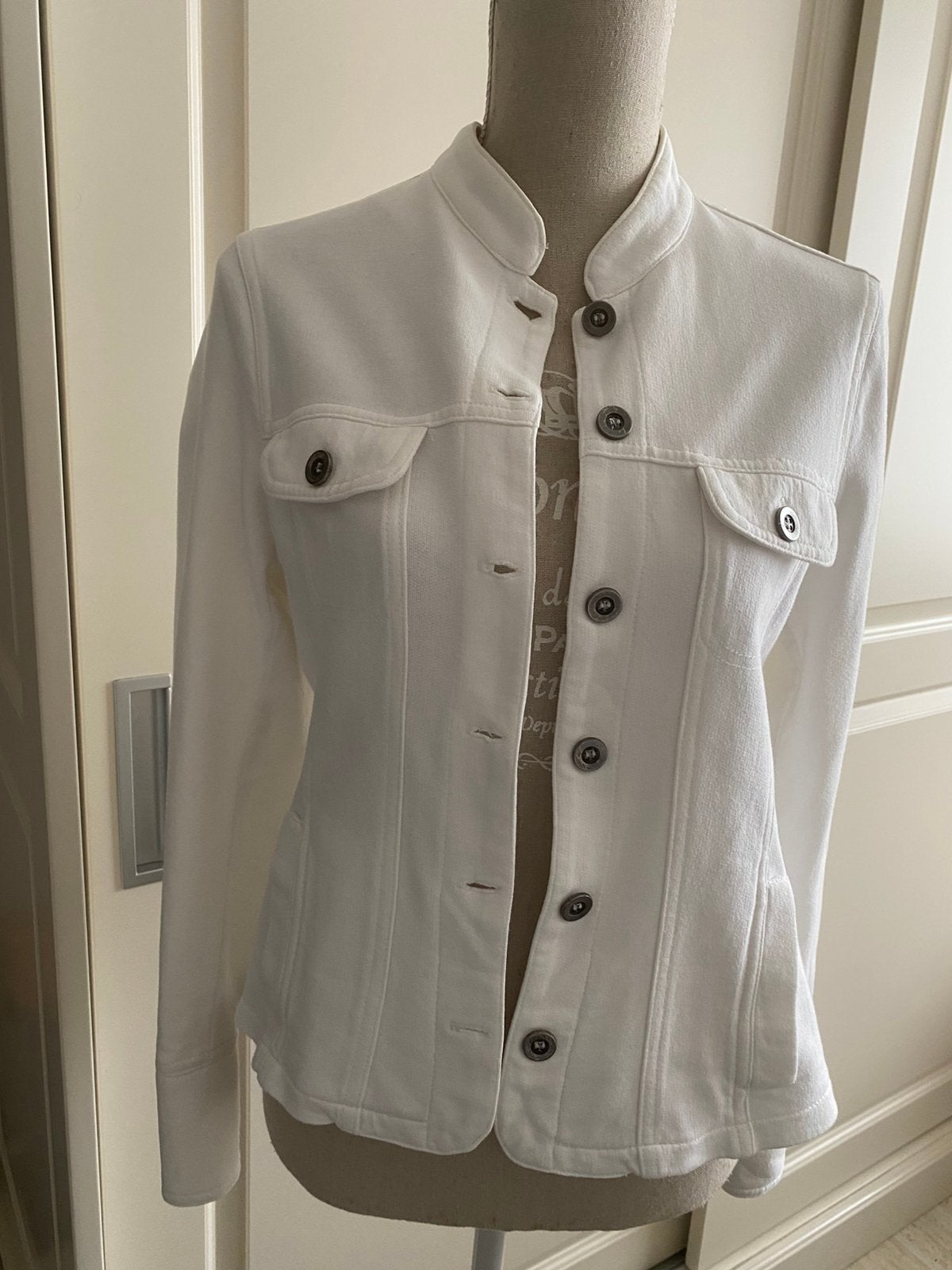 Jasje Roomwit Maat 40 MS mode, Kleding | Dames, Jasjes, Kostuums en Pakken, Maat 38/40 (M), Wit, Ophalen of Verzenden, Zo goed als nieuw