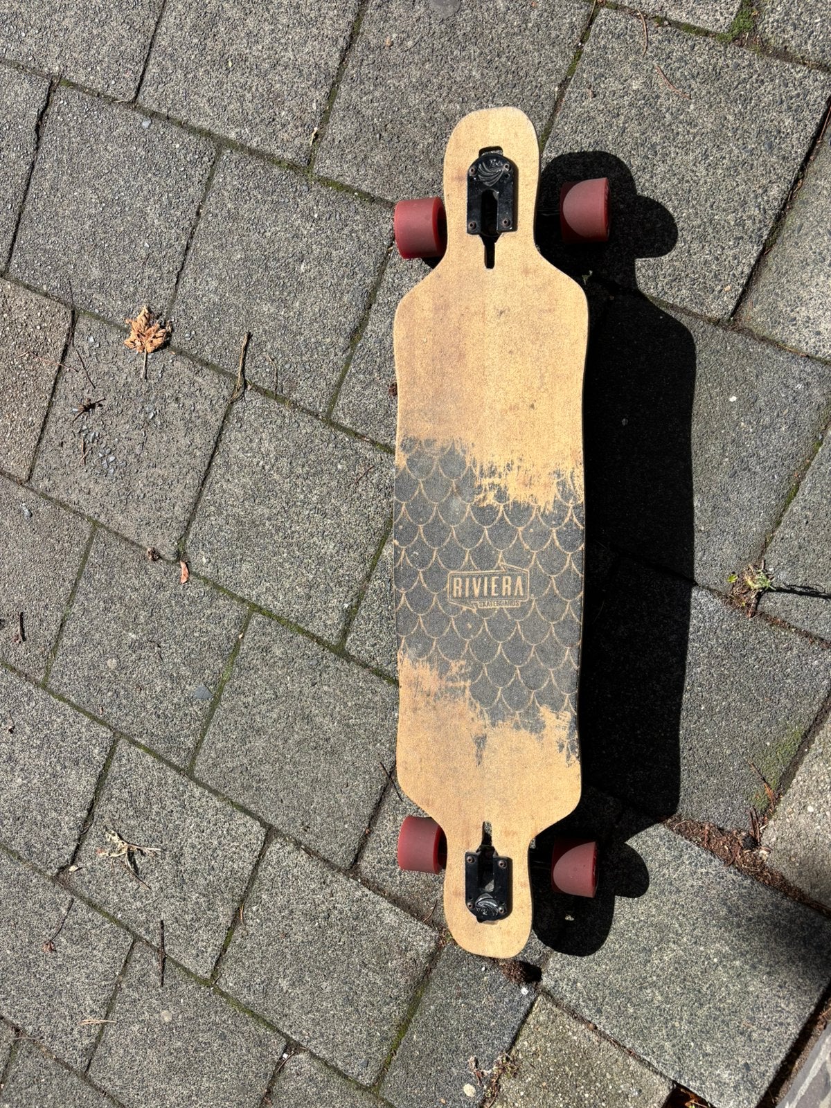Rivera longboard, Sport en Fitness, Skateboarden, Ophalen, Zo goed als nieuw, Longboard