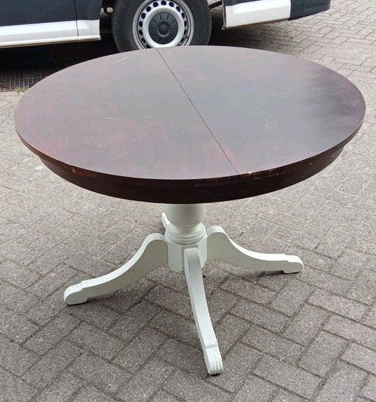 sjieke antieke ronde tafel uit eind 1800, Ophalen