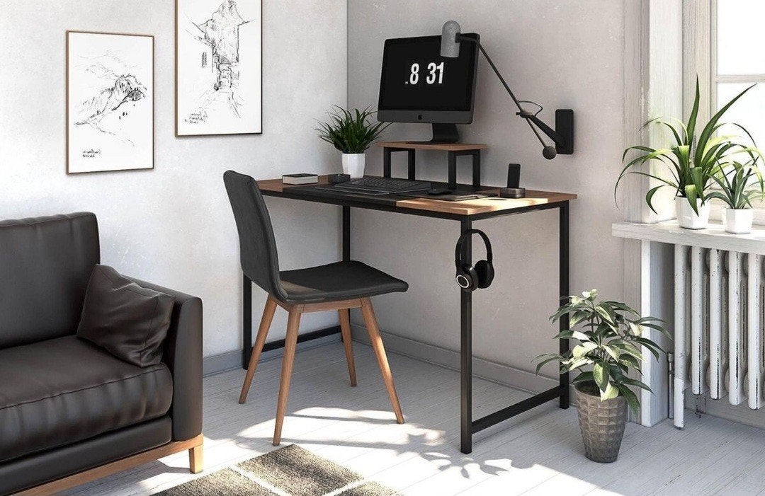 Bureau met monitorstandaard en muismat, Ophalen, Nieuw