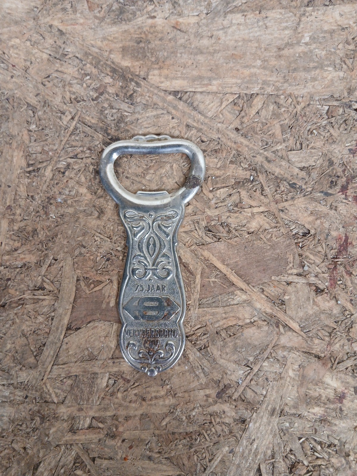 Vintage Flessenopener 75 Jaar Vervoersbond CNV, Ophalen of Verzenden