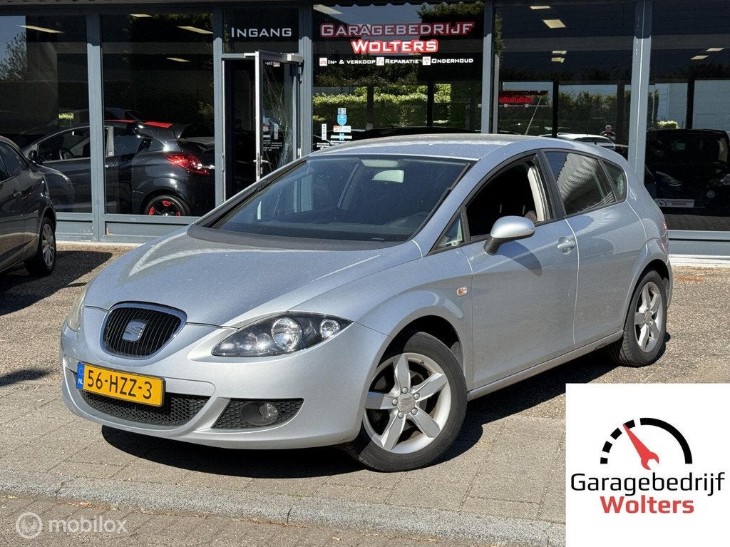 Seat Leon 1.6 Active Style AIRCO GOED APK PAAR DEUKJES, Auto's, Seat, Bedrijf, Te koop, Leon, ABS, Airbags, Airconditioning, Alarm