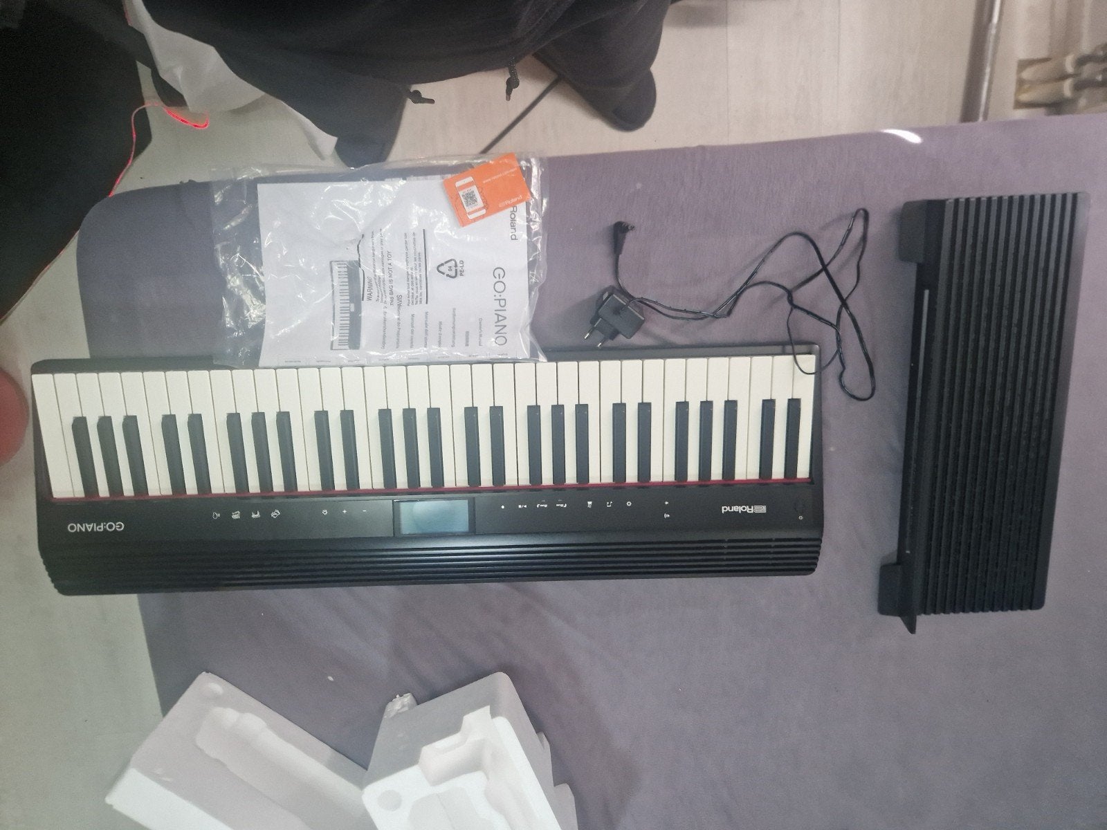 Roland GO:PIANO GO-61P - Draagbare Digitale Piano, 61 toetsen, Roland, Ophalen of Verzenden, Zo goed als nieuw