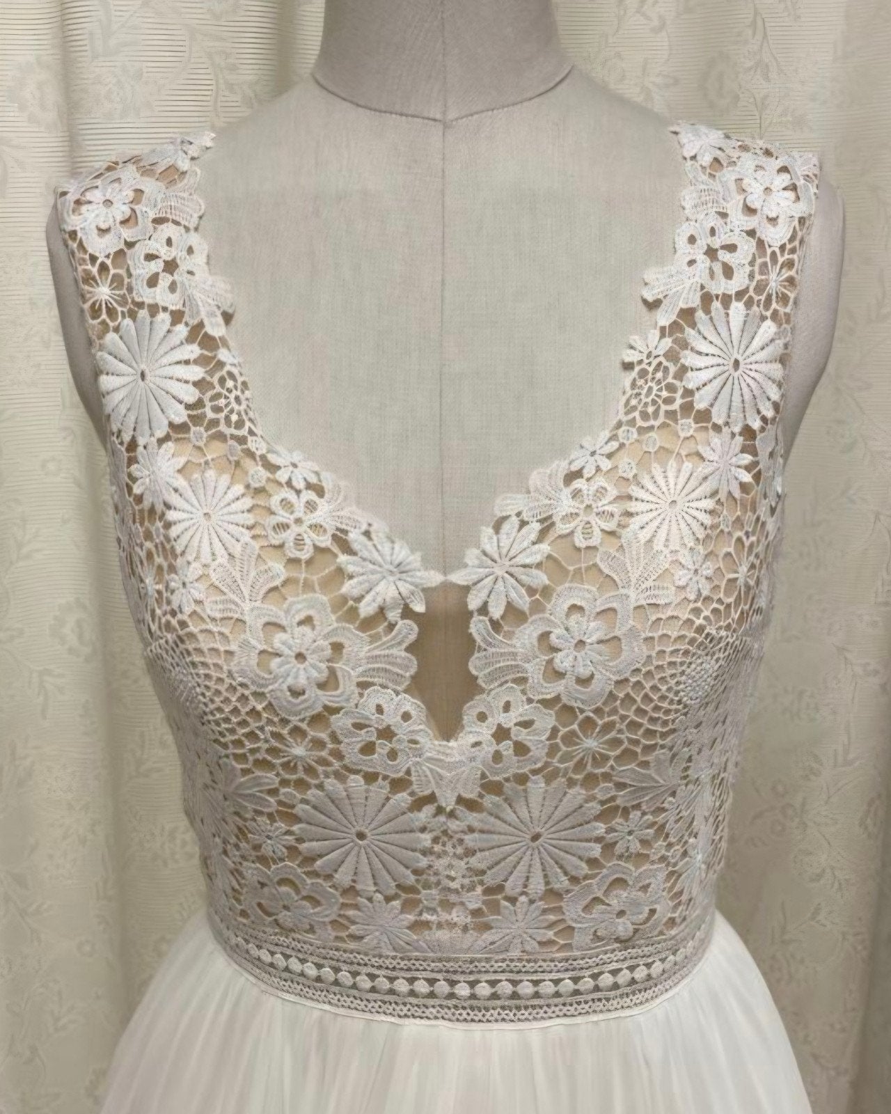 Romantische Marylise Dreamlover trouwjurk maat 44 46, Ophalen, Nieuw, Wit, Trouwjurk