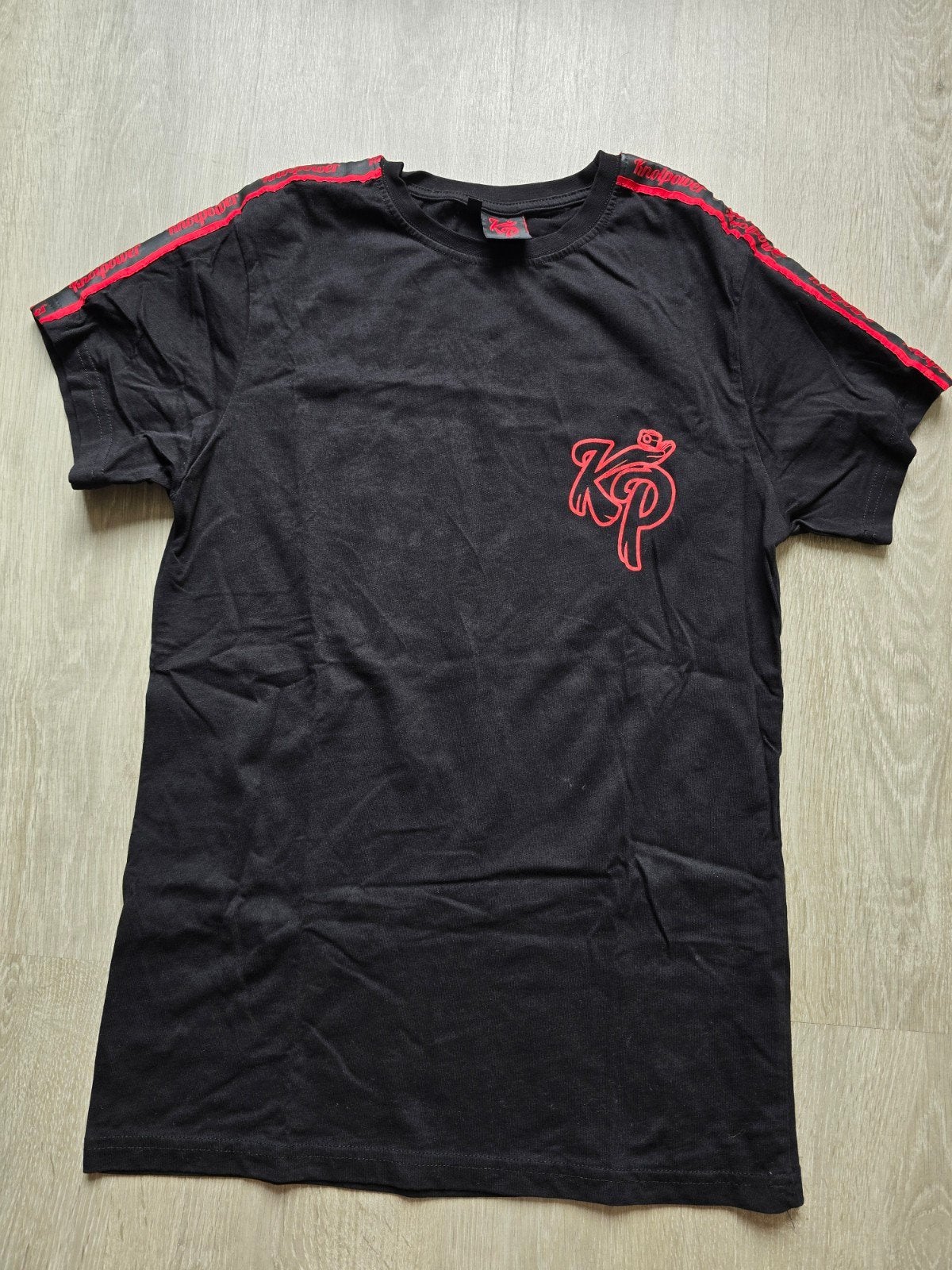 Zwart heren shirt KP, maat S, Nieuw (MB6), Ophalen, Nieuw, Maat 52/54 (L), Zwart