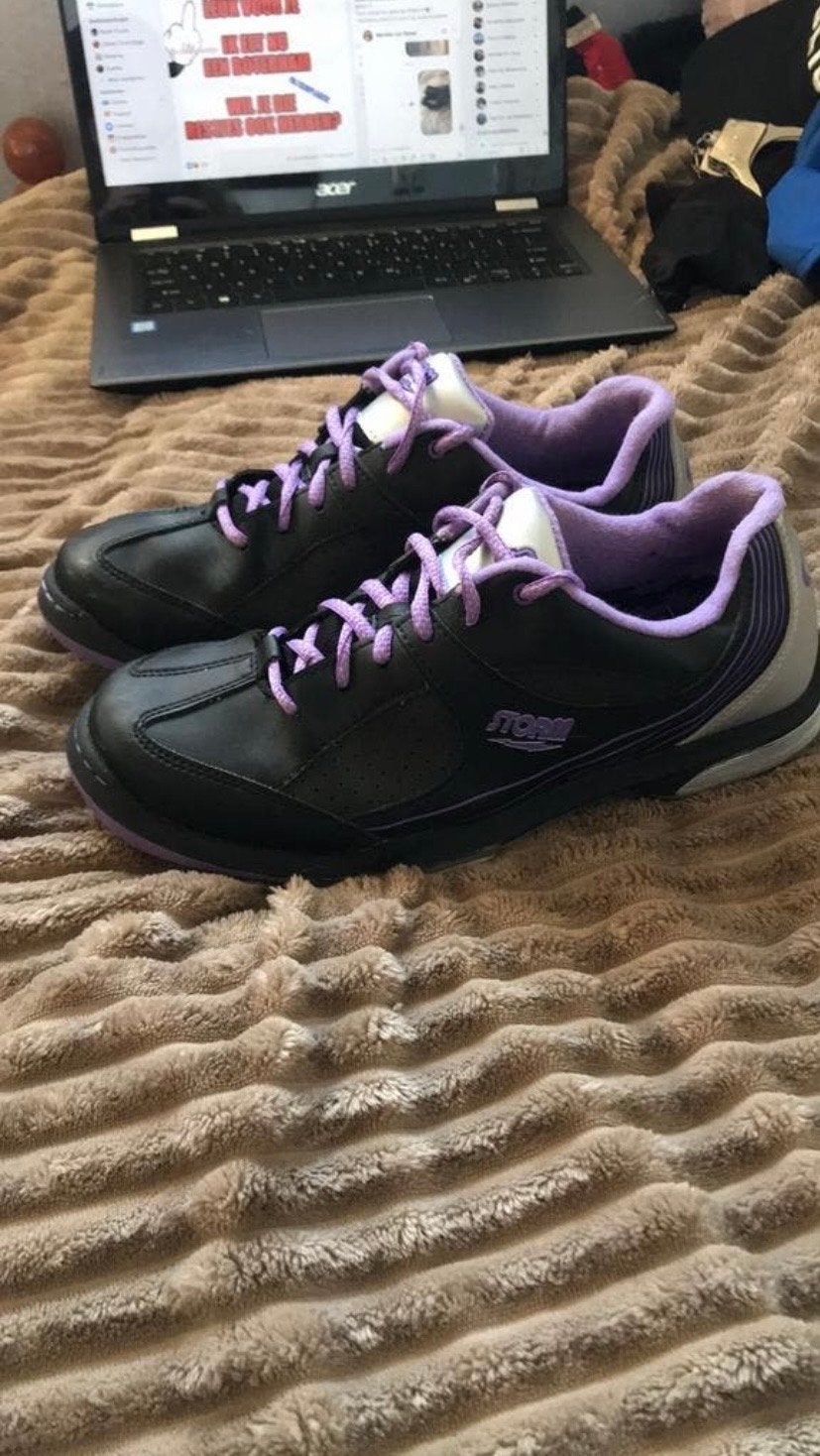 Storm bowling schoenen zwart/paars maat 41, Ophalen of Verzenden, Gebruikt