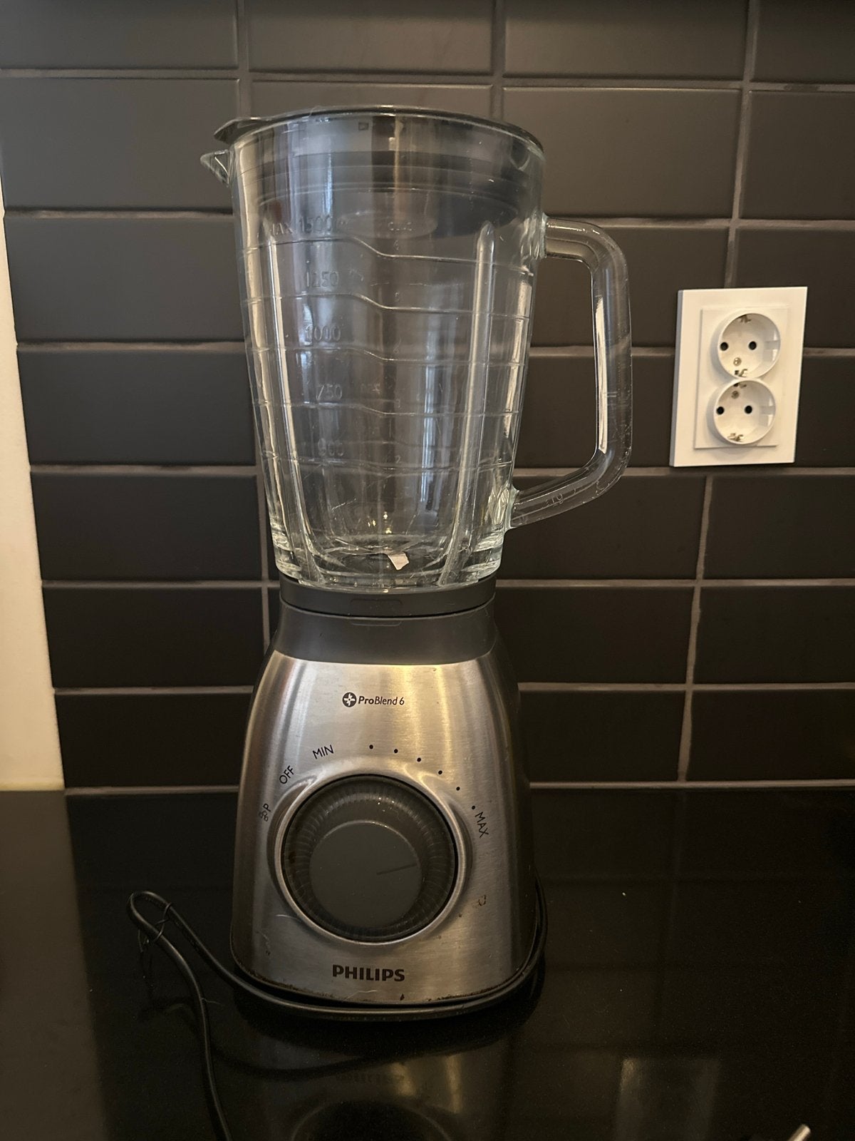 Philips ProBlend 6 Blender - Krachtige Keukenmachine, Ophalen of Verzenden, Gebruikt, Blender