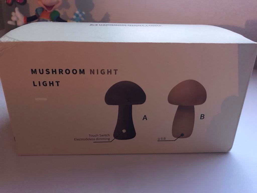 Mushroom nachtlampje, Ophalen of Verzenden, Nieuw