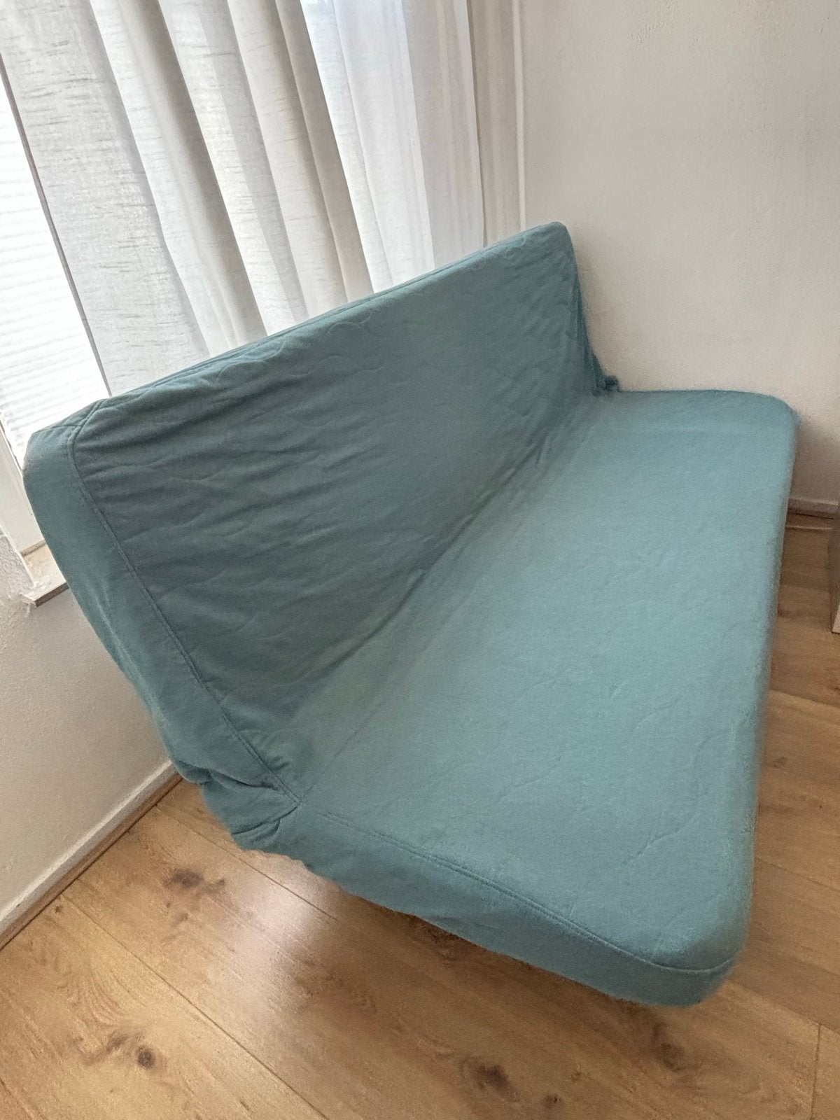 IKEA Beddinge slaapbank - 2-persoons, Ophalen, Gebruikt, Blauw, Tweepersoons