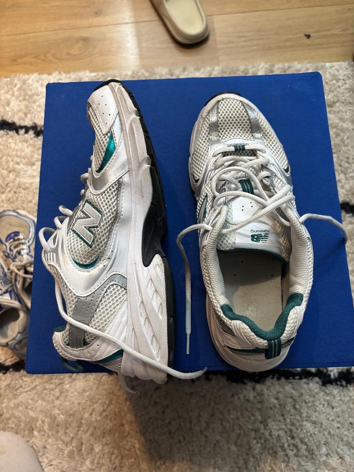 New Balance 530 Groen/Wit Maat 42.5, Ophalen of Verzenden, Sneakers of Gympen, Gedragen, Groen