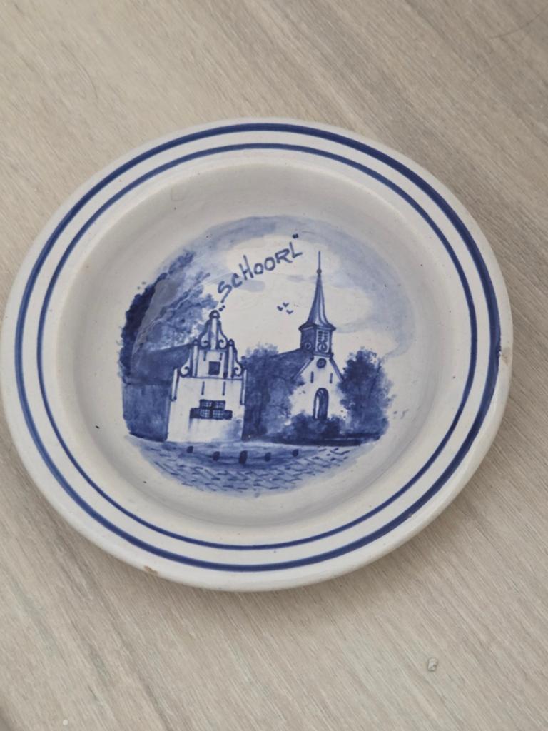 Delfts Blauw schaaltje Schoorl - De Porceleyne Fles 1966, Ophalen of Verzenden