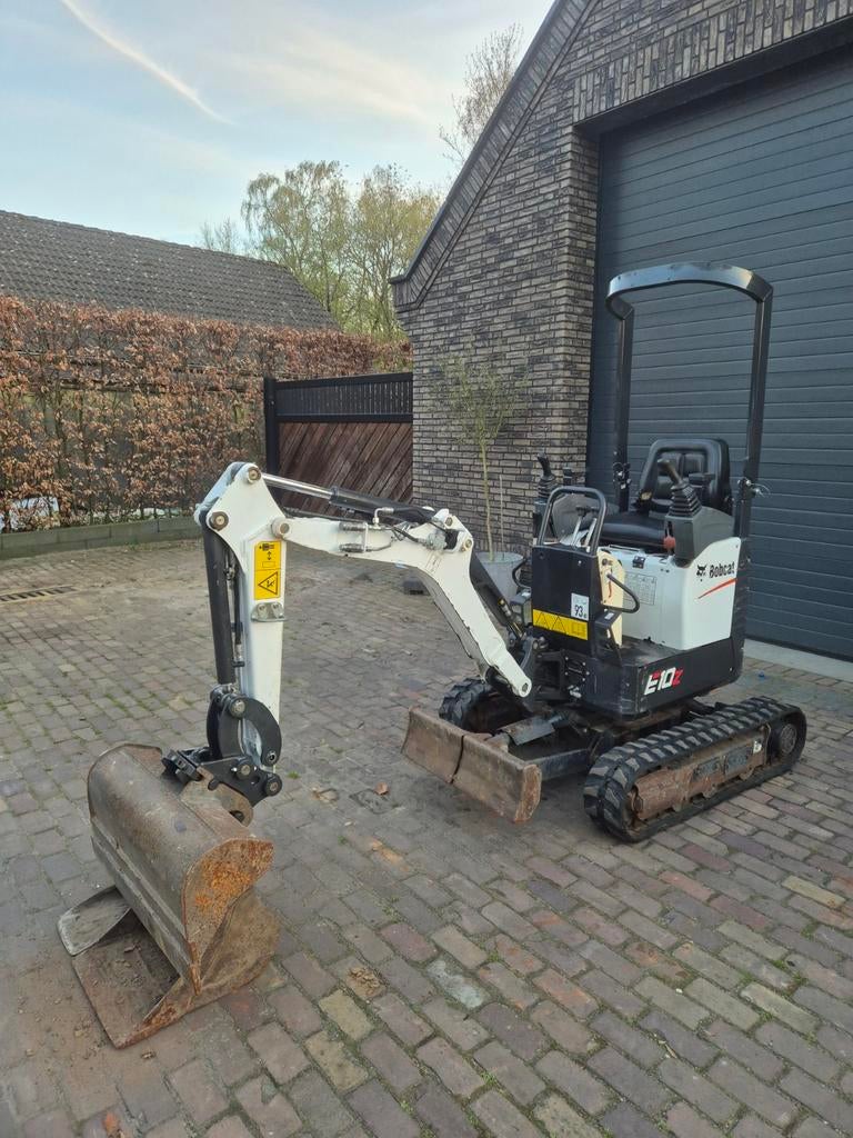 Bobcat E10Z Minigraafmachine, Zakelijke goederen, Machines en Bouw | Kranen en Graafmachines, Ophalen of Verzenden, Graafmachine