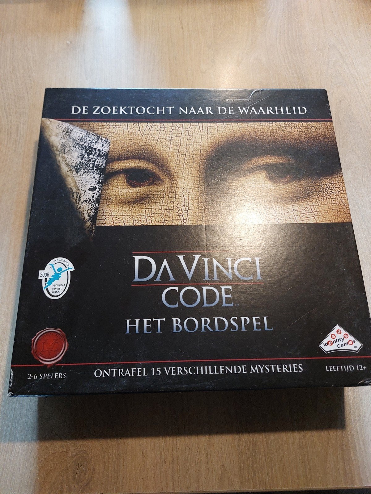 DaVinci Code Bordspel, Ophalen of Verzenden, Zo goed als nieuw, Identity Games International BV