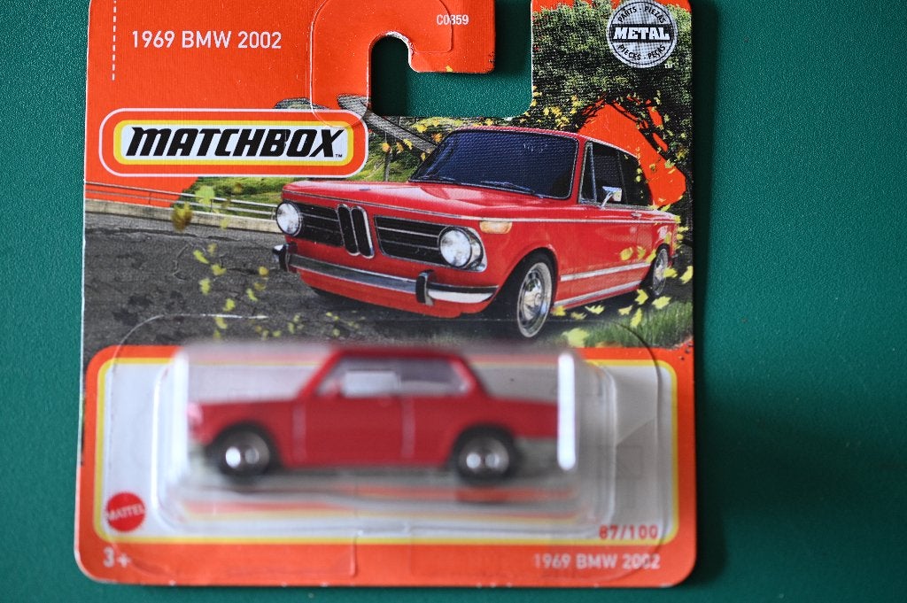 Matchbox 1969 BMW 2002 - Nieuw in verpakking, Ophalen of Verzenden, Nieuw, Auto, Matchbox