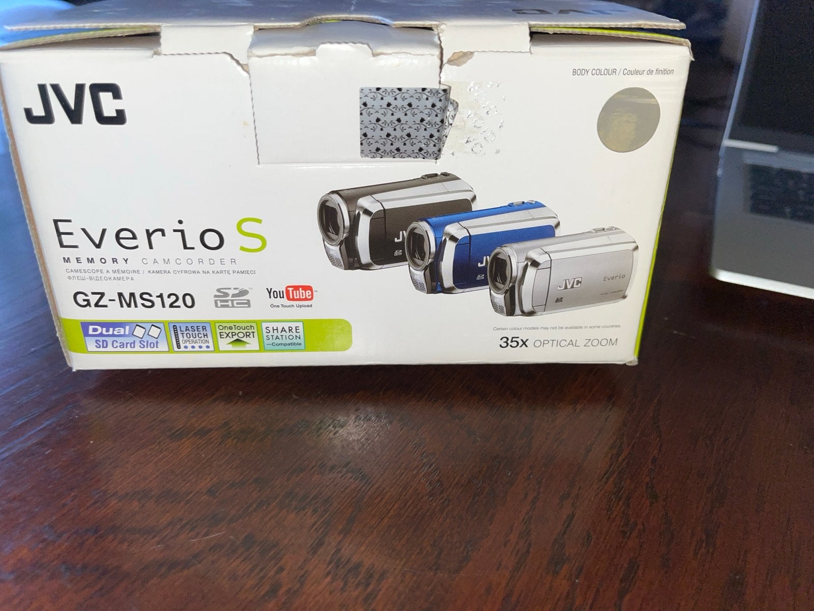 JVC Everio S GZ-MS120 Camcorder - Nieuw in doos, Gebruikt, JVC, 20x of meer, Overige soorten
