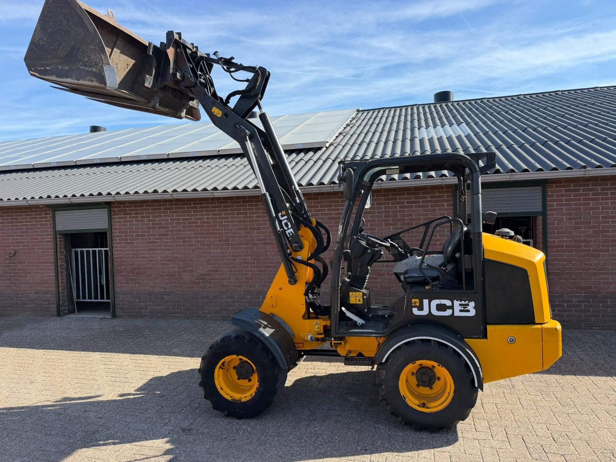 JCB 403 Shovel Loader (bj 2017), Wiellader of Shovel