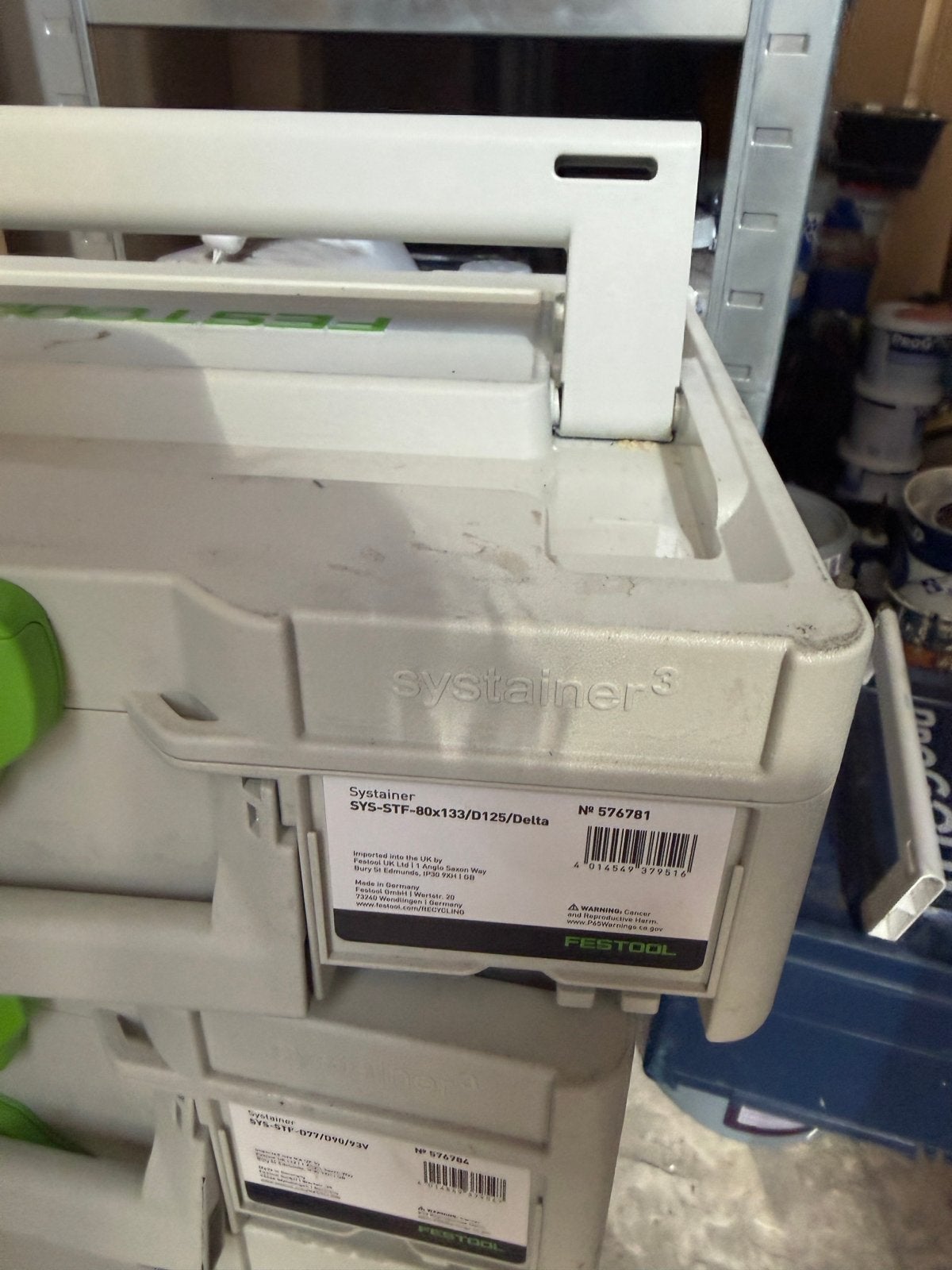 Festool Systainer met schuurpapier voor schuurmachines, Ophalen of Verzenden, Gebruikt, Overige typen