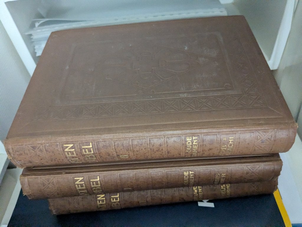 Complete 3-delige Statenbijbel (OT & NT– Nette staat), Ophalen of Verzenden
