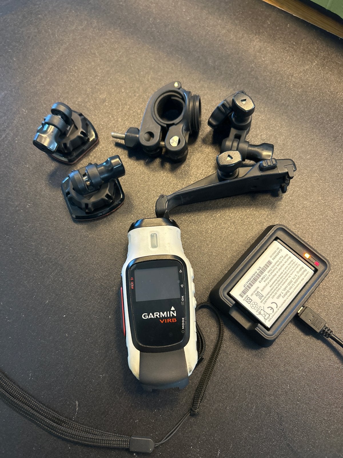 Garmin VIRB Elite Actioncamera met accessoires, Ophalen of Verzenden, Gebruikt
