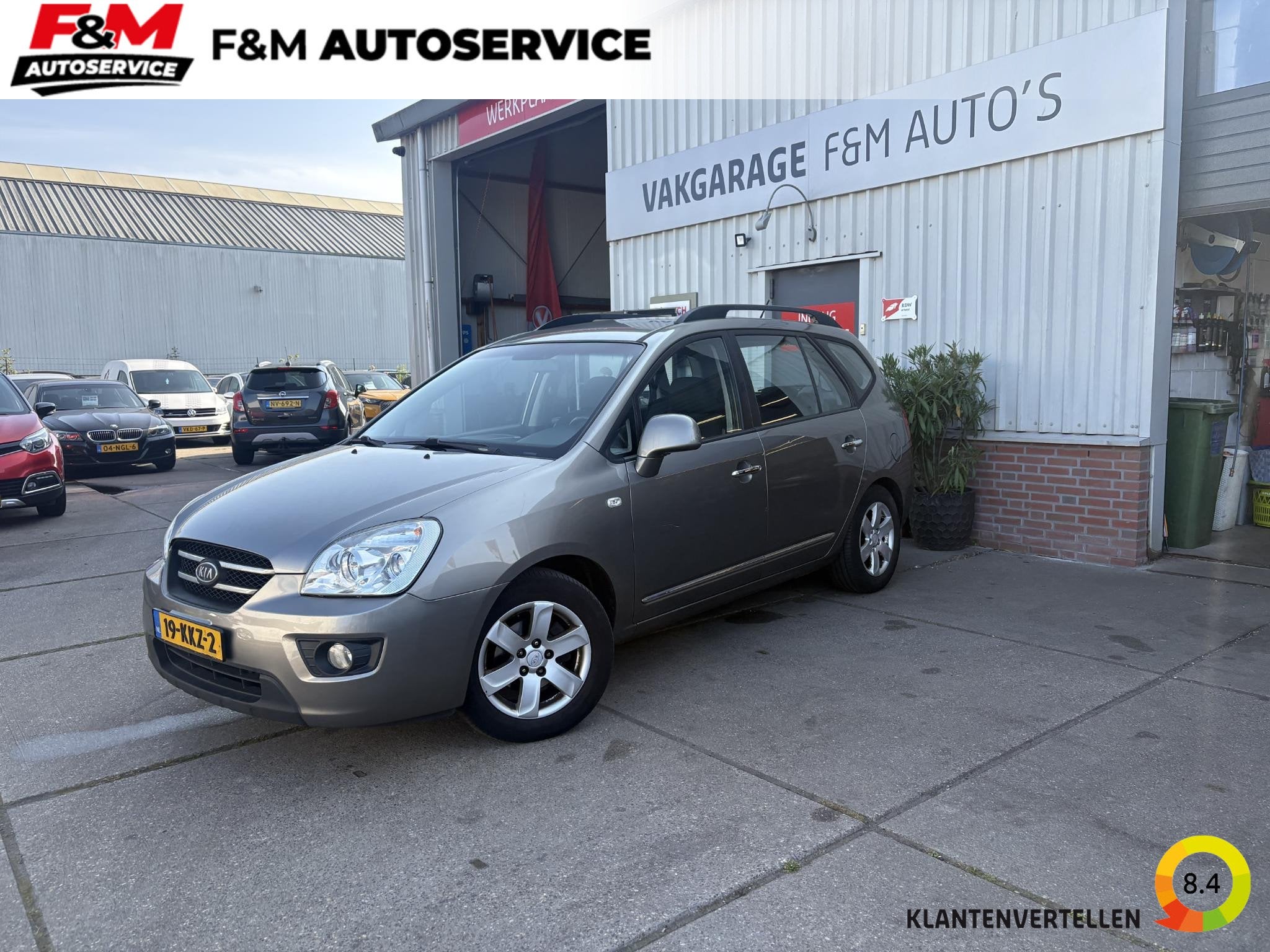 Kia Carens 2.0 CVVT X-ecutive, Auto's, 1998 cc, Stof, Gebruikt, 4 cilinders
