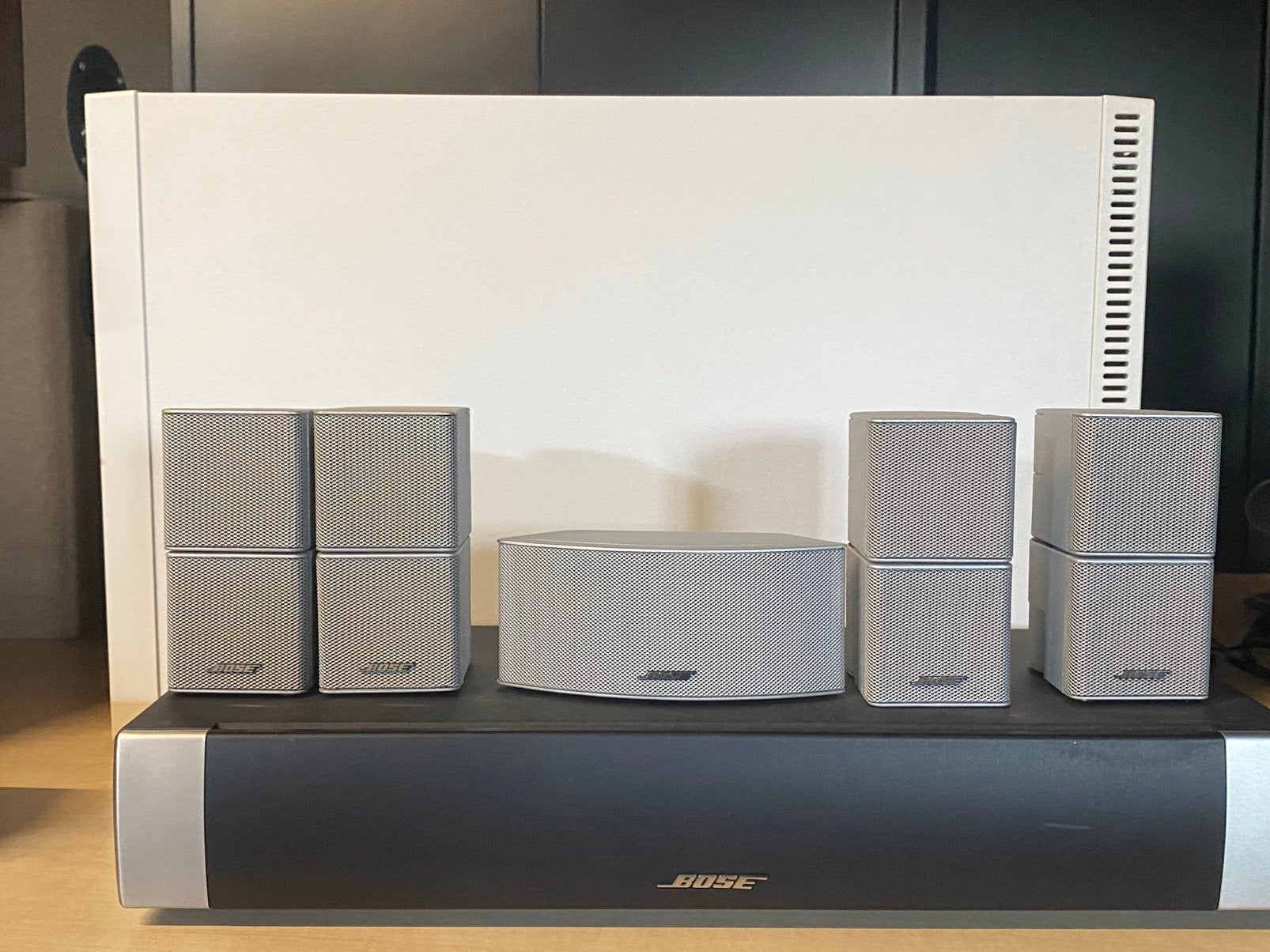 Bose juule cubes Systeem Compleet en Werkend, Audio, Tv en Foto, Gebruikt, 70 watt of meer, 5.1-systeem, Overige spelers