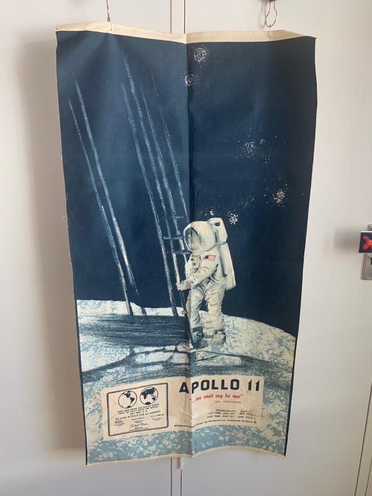 Apollo 11- gedenkdoek, Ophalen of Verzenden