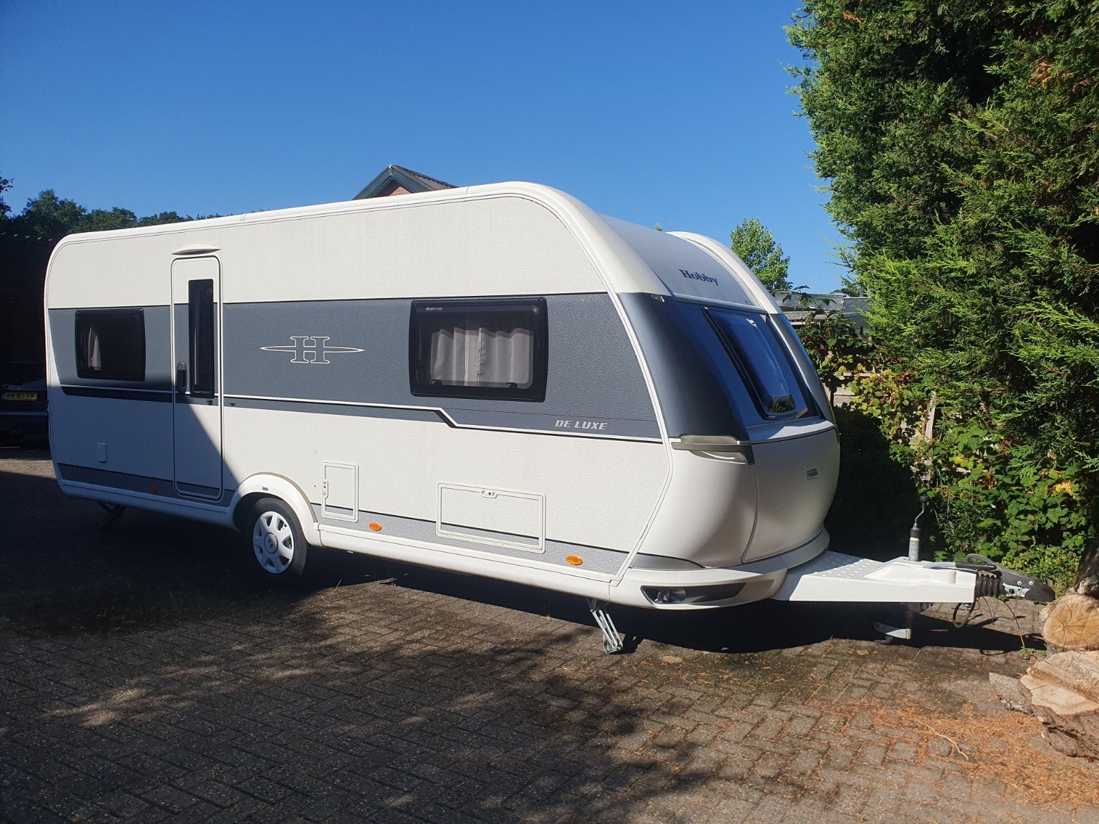 Hobby 515 UHL | Bouwjaar 11-2020 | Hefbed Airco XL koelkast, Caravans en Kamperen, Caravans, Schokbreker, Rondzit, Hobby, Hefbed