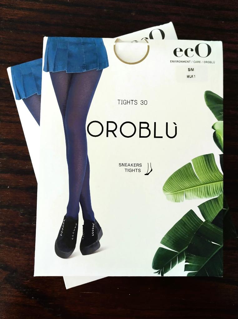 Oroblu Panty, Small-Medium, 30 Denier, Wit, Sneakers Tights, Maat 36/38 (S), Wit, Nieuw, Ophalen of Verzenden